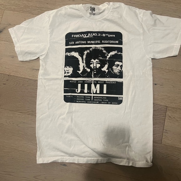 Jimi Hendrix San Antonio Concert Tee - Picture 2 of 5